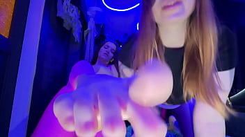 Joi pov femdom worship our asses pussies feet spit and jerk off