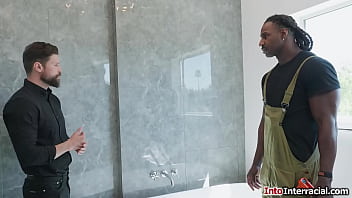 Plumber will fix his clients wifes latina madison wilde is more than pleased and is lick before facefucked by his big black cock