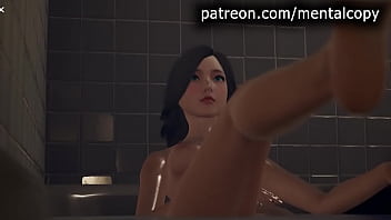 Small girl was fucked by demon