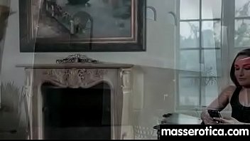 Sensual lesbian massage leads to orgasm 8