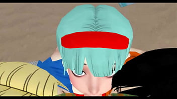 Dragonball z hentai with master roshi and bulma