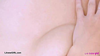 Glam brunette queen naked close up