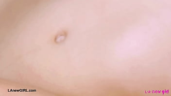 Glam brunette queen naked close up