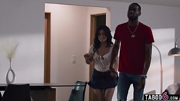 Big boobs asian girlfriend has horny sneaky sex with her black guy Big boobs asian girlfriend has horny sneaky sex with her black guy