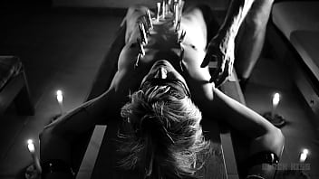 Real domination session in a cave