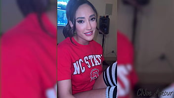 Game day distractions with hot college room mate chloe amour