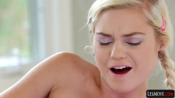 One is blonde both love tribbing hot youthful lesbian scenes collection