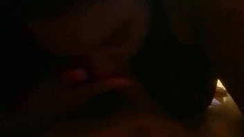 Fattie slobbing on dick