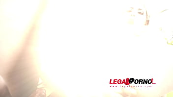 Kyra blonde interracial anal & dp with 3 cocks rs236