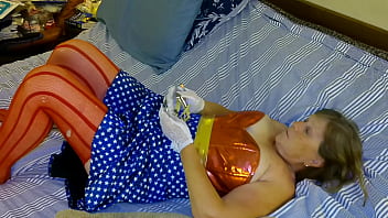 Old american slut gets fingered and fucked and cums multiple times