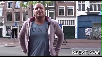 Sexy fatty gets the bone