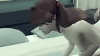 Shinji fucks asuka and cum on her face and tits evangelion hentai