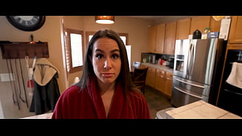 My step mom likes to take naughty secret risks