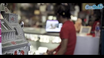 Big booty milf hand jobs pawnshop clerk cum in panties