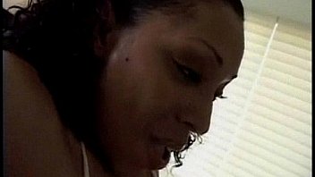 Cute black woman vs white cock