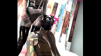 Bts dive into shooting latex femdom clips