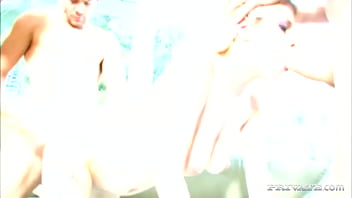 Kissy kapri fucks four dudes in gangbang