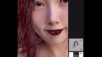 Drawing woman’s beautiful and exuberant