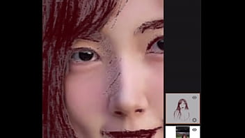 Drawing woman’s beautiful and exuberant