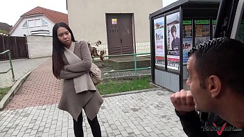 Takevan asian babe need a lift which horny dude in van love to give