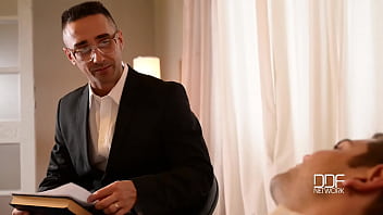 Latex spanking therapy part 1