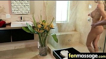 Babe hottie fires fantasy massage 11