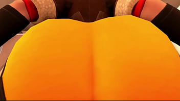 Overwatch tracer widowmaker x mercy co op facesitting