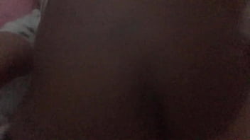 Slipperycherry fondles my balls while riding me