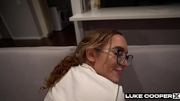 Hot amateur nerd fucks tutor after classes bailey base luke cooper