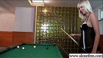 Girl please herself with crazy things as sex toys video 28