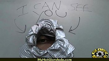 Gloryhole blowjob hottie makes every dick cum 17