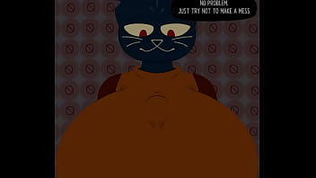 Mae gives you her cat titties but remastered bb