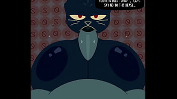 Mae gives you her cat titties but remastered bb