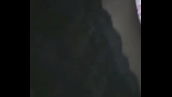 Big chick likes laying down on her bed and playing with her big milk jugs