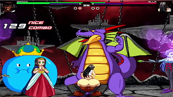 Hot videogame babes bounce on thick black cock