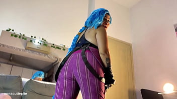 Jinx cosplay fart domination – worship my ass and stinky gas