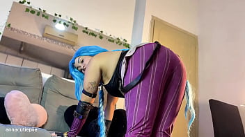 Jinx cosplay fart domination – worship my ass and stinky gas