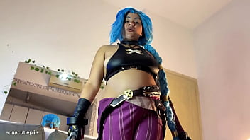 Jinx cosplay fart domination – worship my ass and stinky gas