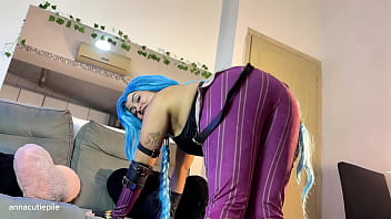 Jinx cosplay fart domination – worship my ass and stinky gas
