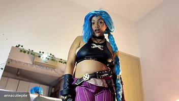 Jinx cosplay fart domination – worship my ass and stinky gas