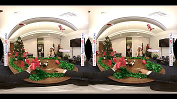 Three sexy coworkers fuck your brains out after the company holiday party