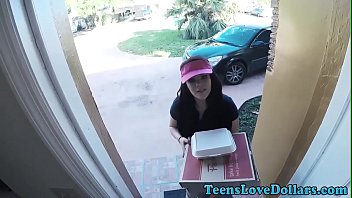 Pizza delivery teen facialized and fucked for money pov in hd Pizza delivery teen facialized and fucked for money pov in hd