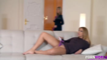 Double penetration delivers a quivering orgasm Double penetration delivers a quivering orgasm