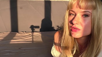 Uninhibited minx passionately sucks and jerks off teacher's big dick until cum in mouth