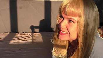 Uninhibited minx passionately sucks and jerks off teacher's big dick until cum in mouth