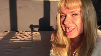 Uninhibited minx passionately sucks and jerks off teacher's big dick until cum in mouth