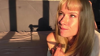 Uninhibited minx passionately sucks and jerks off teacher's big dick until cum in mouth