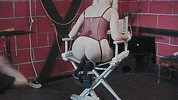 Dirty blond bimbo samantha gets tied