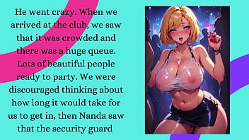 Nati and girlfriends at a nightclub