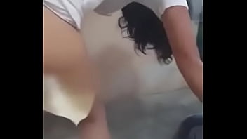 Cajera de una carniceria Cajera de una carniceria